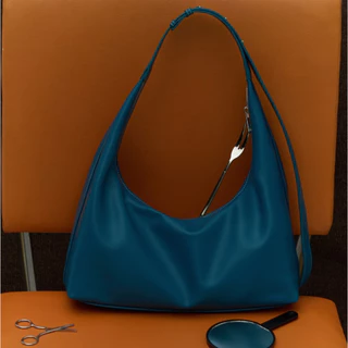 KNACKBAG - Hobo Bag - กระเป๋ารุ่นโฮโบแบ็ค ทรงโฮโบ หนังเรียบสังเคราะห์ (PU Smooth)