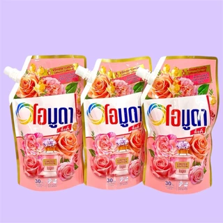 มาใหม่ น้ำยาซักผ้า3ถุง โอมูดา น้ำยาซักผ้านุ่มขจัดคราบ กลิ่นเบบี้เลิฟ ชนิดถุง ขนาด 550 มล. ⛈️ช่วยลดกลิ่นอับชื้น