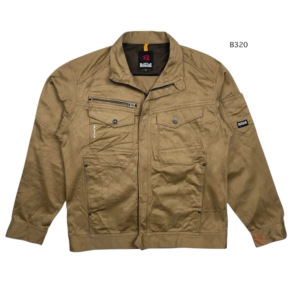 เสื้อแจ็คเก็ต ทรงช่าง Burtle Workwear Size L