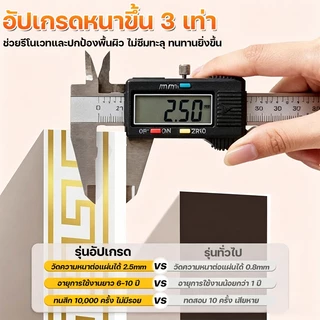 บัวพื้น ขอบบัว 10cm*500cm มีกาวในตัว โฟมซับกันน้ำ IXPE ติดตั้งง่าย บัวเชิงผนัง บัวติดขอบผนัง wallpaper tape