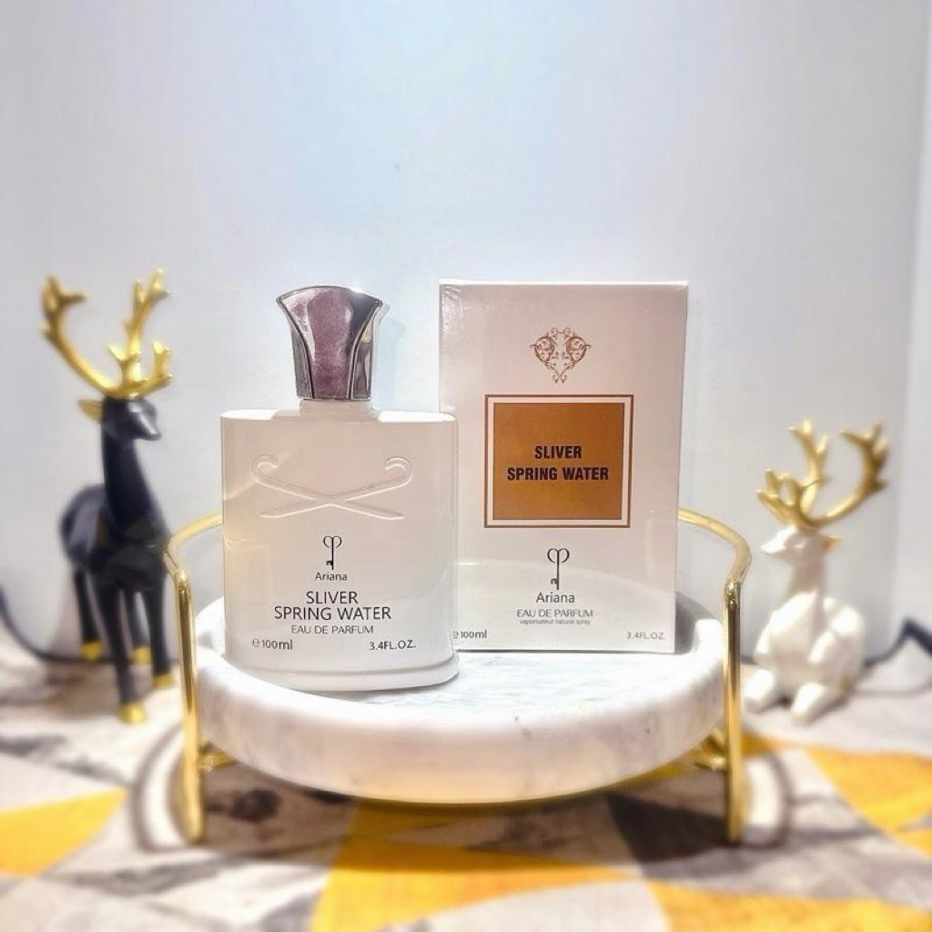 น้ำหอมนำเข้าผู้ชายกลิ่นSliver Spring water Ariana(เทียบคริสซิลเวอร์)100ml.🚚ส่งของทุกวัน⚡️ส่งไว