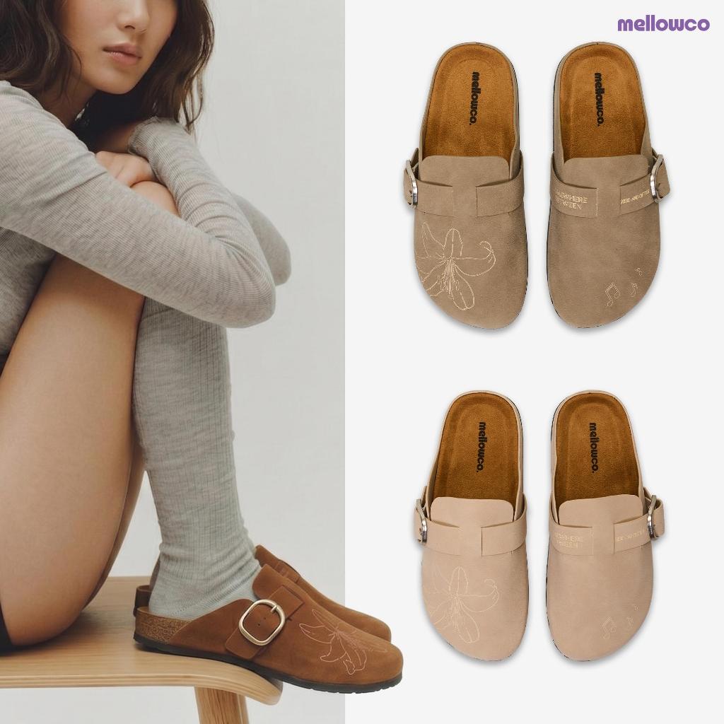 Mellowco รุ่น Lupin Melody รองเท้าเปิดส้น Mule M11-E5041