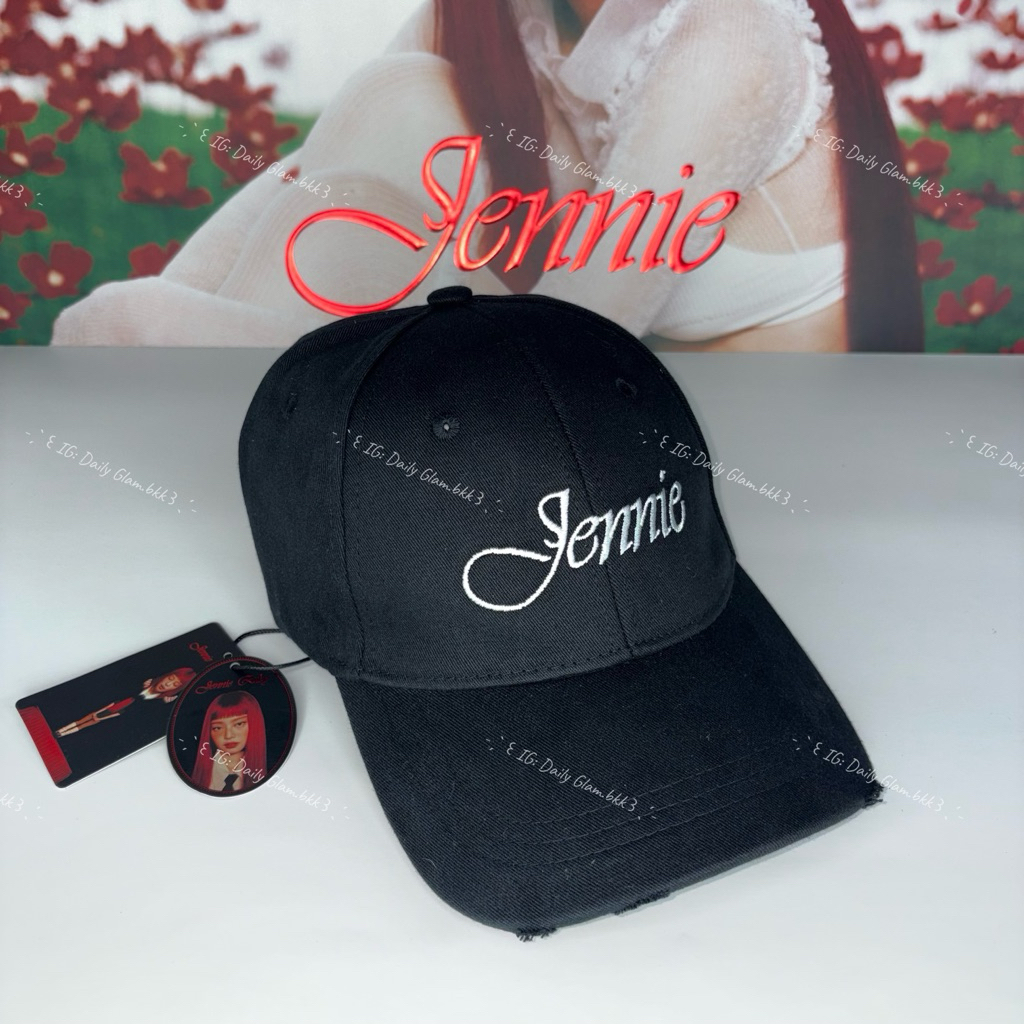 พร้อมส่งหมวก JENNIE x MINISO สินค้าลิขสิทธิ์แท้ 100%