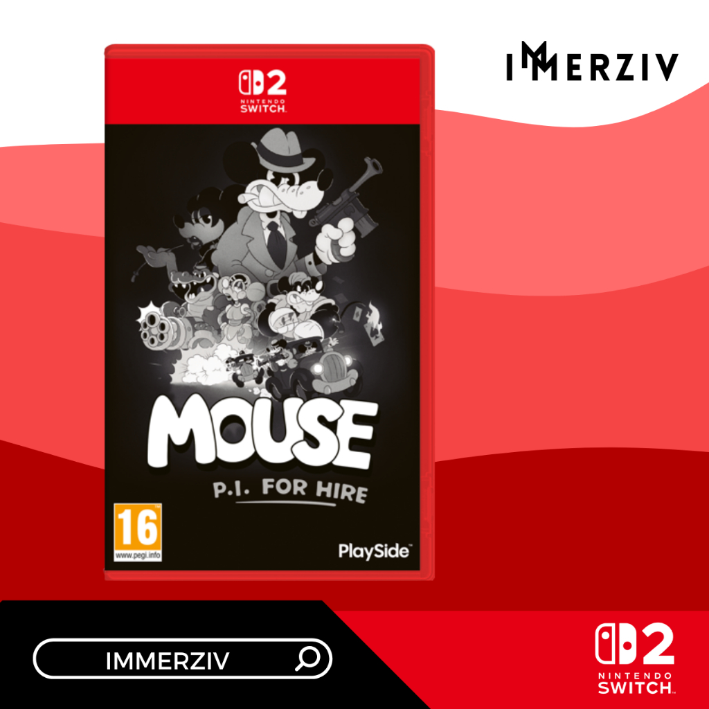 (พร้อมส่ง) SWITCH-2 MOUSE PI FOR HIRE MOUSEBURG EDITION (GAME) (ENG) (BY IMMERZIV)