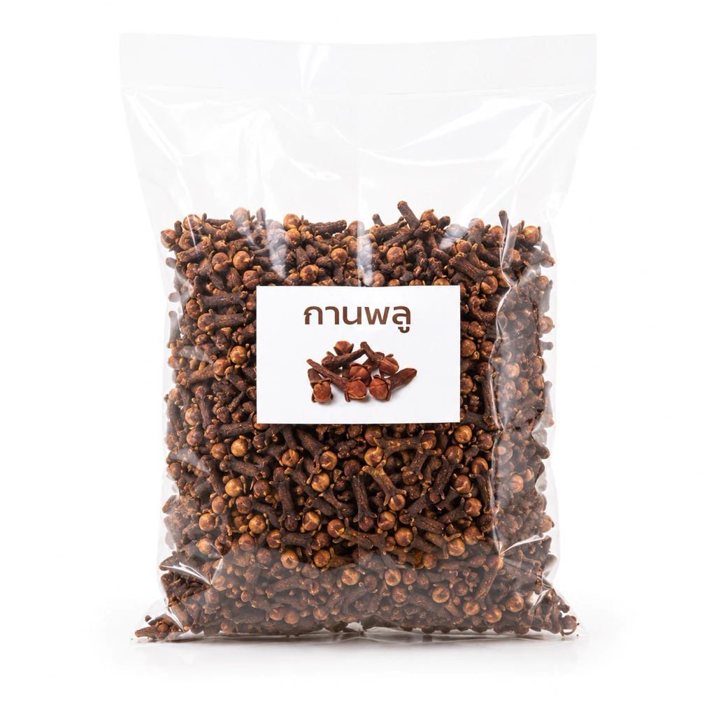 กานพลูแห้ง 100% | Clove Dried Herb | คัดเกรด สะอาด ดอกกานพลู กานพลูแห้ง กานพลู ปวดฟัน ยาสีฟัน (50 - 100 กรัม)