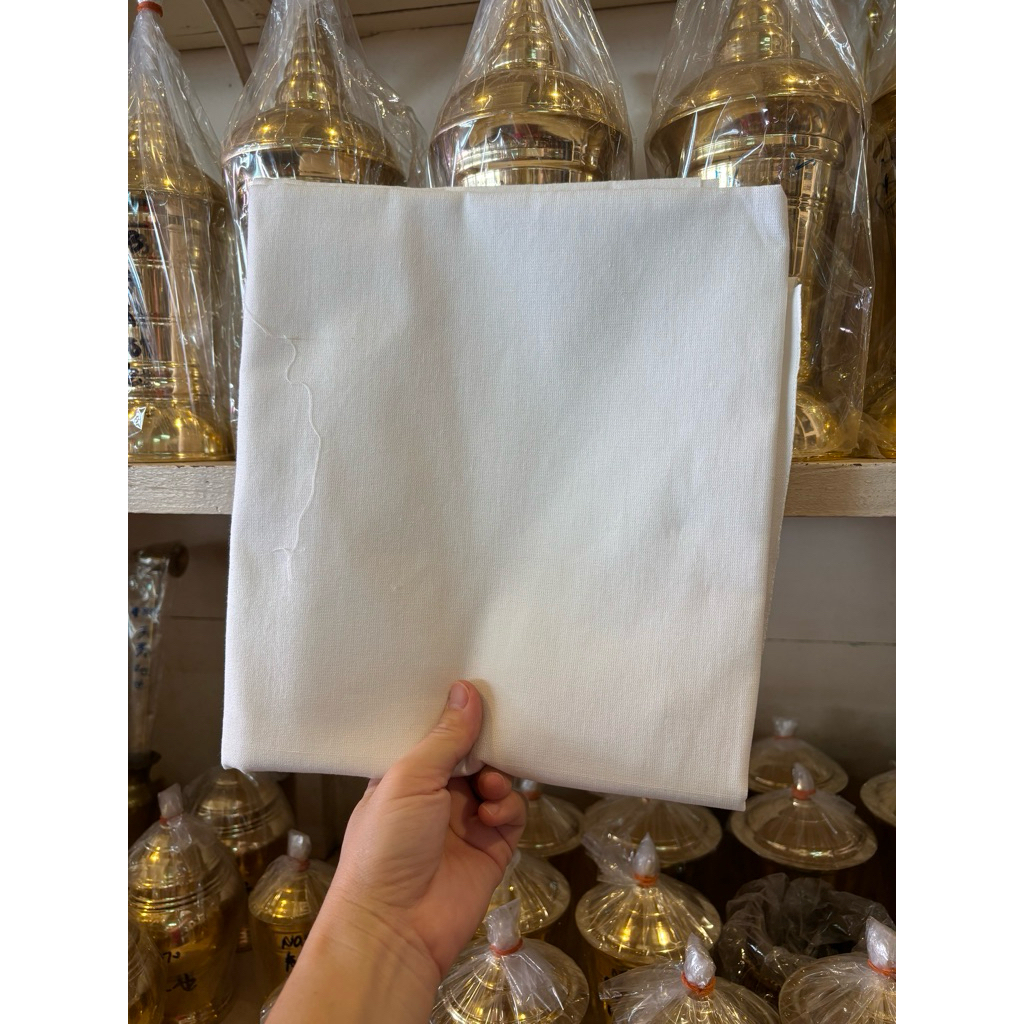 ผ้าขาวใส่โกศ ใส่กระดูก อัฐิ