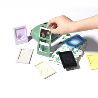 พร้อมส่ง - กรอบรูป instax mini ตั้งโต๊ะ ขนาด 3 นิ้ว ราคาถูกคุณภาพสูง