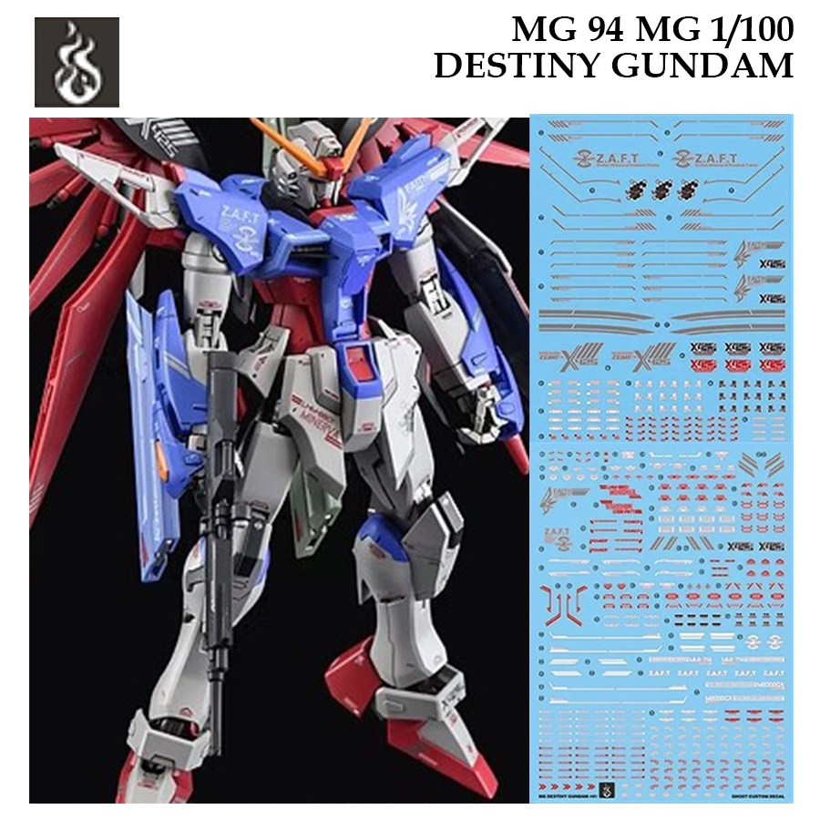 [COPY GHOST] MG94 MG 1/100 ZGMF-X42S DESTINY WATER SLIDE DECAL