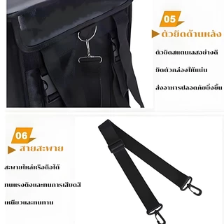กล่องส่งอาหาร 22/45/62/80L กันน้ำแบบหนา กล่องเก็บความร้อนเดลิเวอรี กระเป๋าส่งอาหา