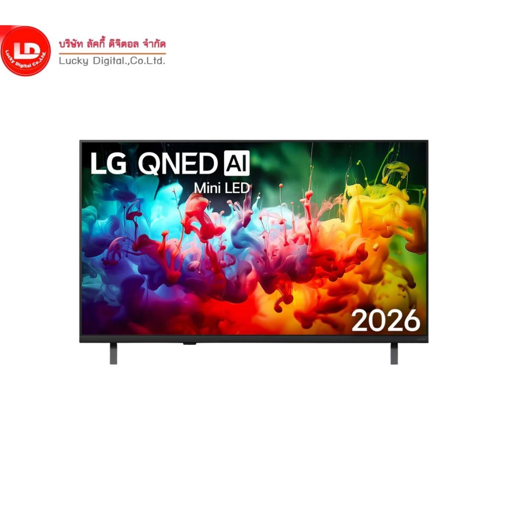 LG 43 นิ้ว รุ่น 43QNED70BSA LG QNED AI QNED70 Mini LED 4K Smart TV 2026
