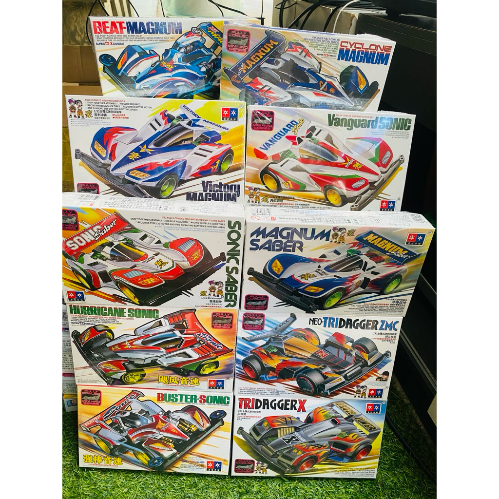 รถทามิย่า mini4Wd. รุ่นพรีเมี่ยม บอดี้เก่า