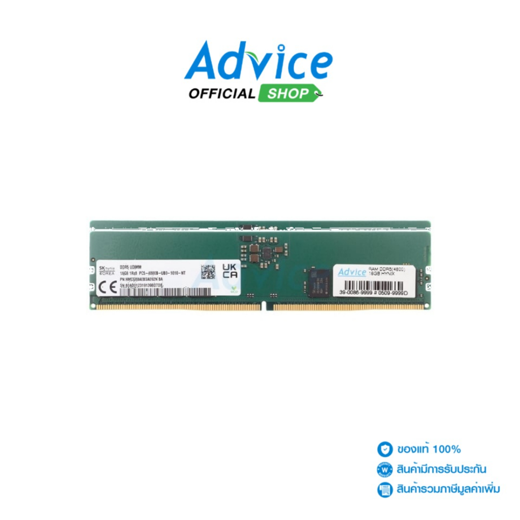 HYNIX RAM DDR5(4800) 16GB - A0154147