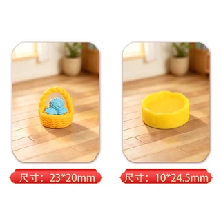 j865ลูกแมวตัวมอมขี้เล่นตัวจิ๋วสำหรับตกแต่งสวน DIY