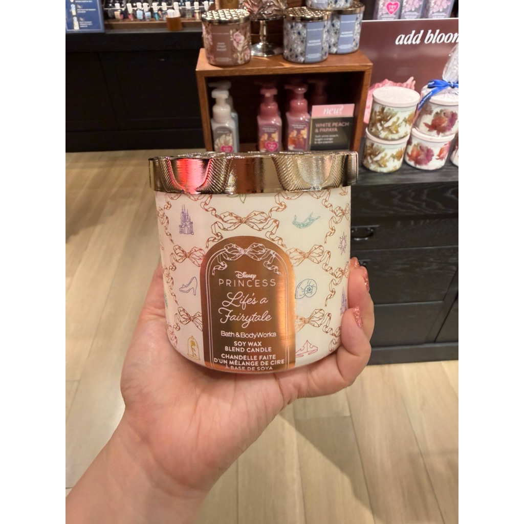 เทียนหอมเจ้าหญิง Disney ของแท้ จาก Bath and Body Works