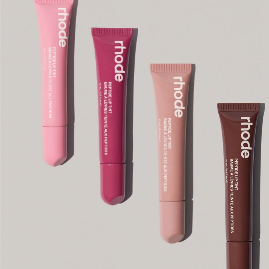 จัดส่งรวดเร็ว🍄RHODE Scented Peptide Lip Tint 10ml ลิปทินต์ ลิปมันบำรุง #Espresso #Toast #Ribbon