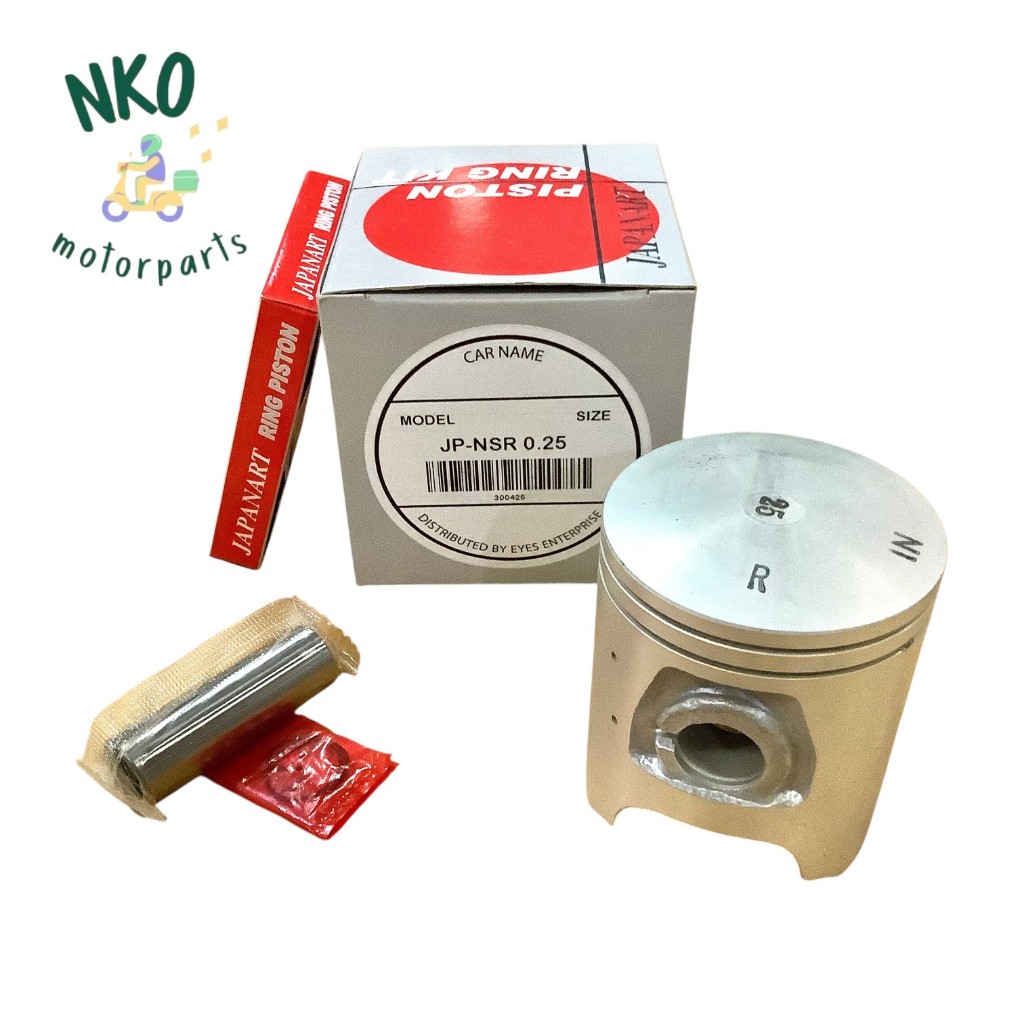 [ JAPAN ART ] ลูกสูบ ลูกสูบชุด NSR NSR150 ลูกสูบ+สลัก+กิ๊บล็อค+แหวน #ลูกชุด #ลูกสูบแหวน #อะไหล่เดิม 