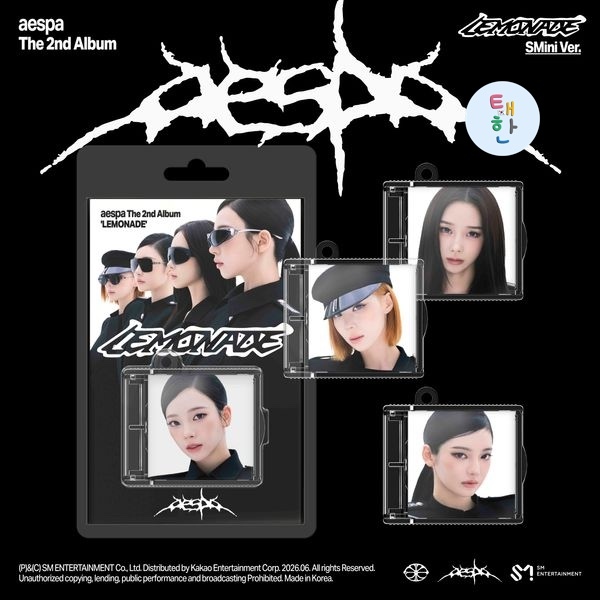 ส่งด่วน ส่งทันที [aespa] อัลบั้ม 2nd Album [LEMONADE] (SMini Ver.) (SMART ALBUM)