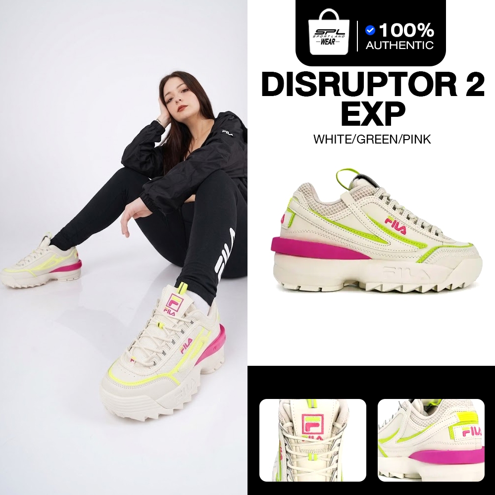 Fila รองเท้าผ้าใบ Disruptor 2 Premium 5FM00785-650 / 5XM01764-149 / 5XM01767-130 / 5XM01768-147 / 5X