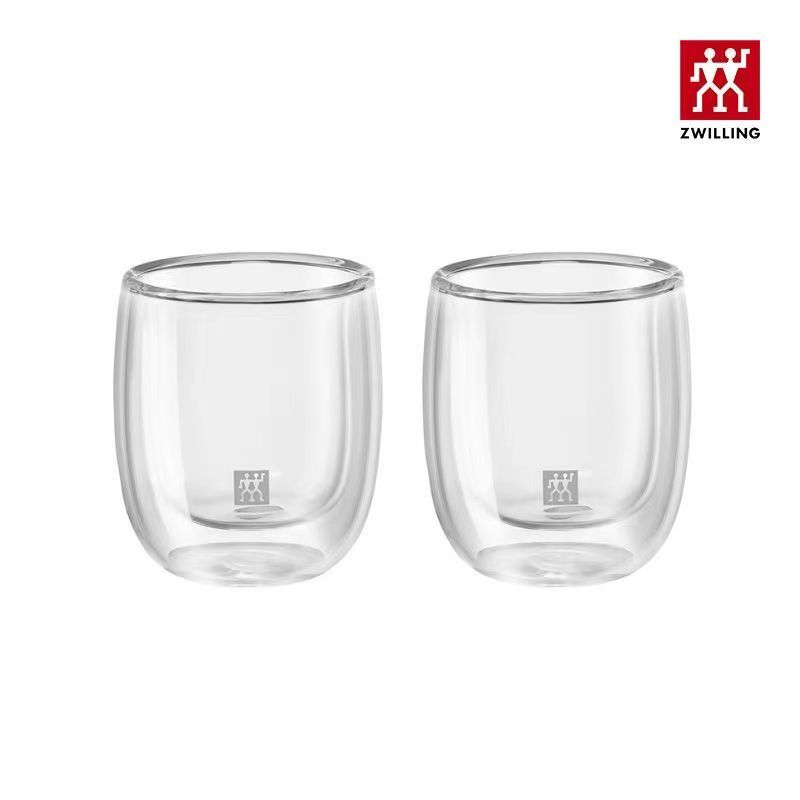 Zwilling Double-Walled Glass Tea Cups, 200 ml (set of 2)