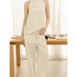 Roomry.n - After Linen Top เสื้อคล้องคอ