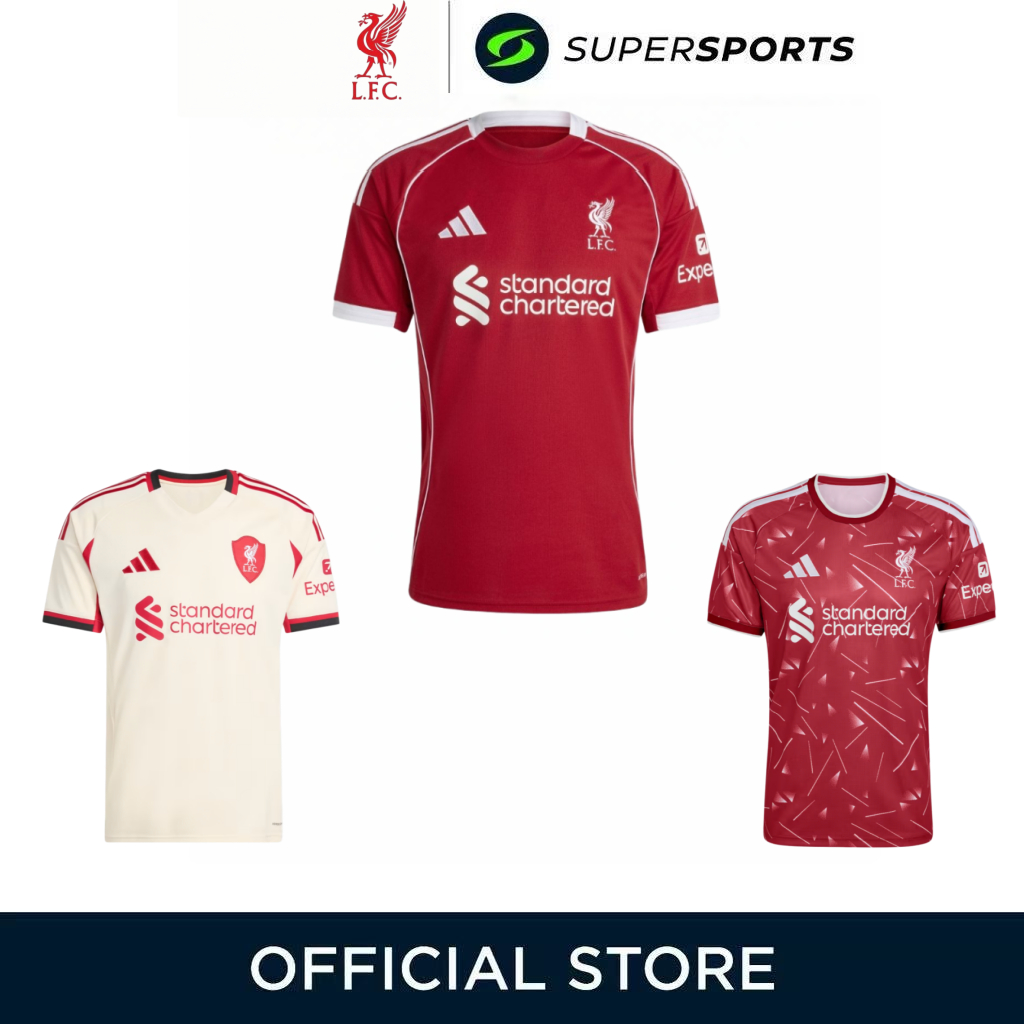 ล่าสุด🔥 คอลเลคชันใหม่ adidas Football Liverpool FC26/27 25/26 Home Jersey UNISEX AWAY Jersey
