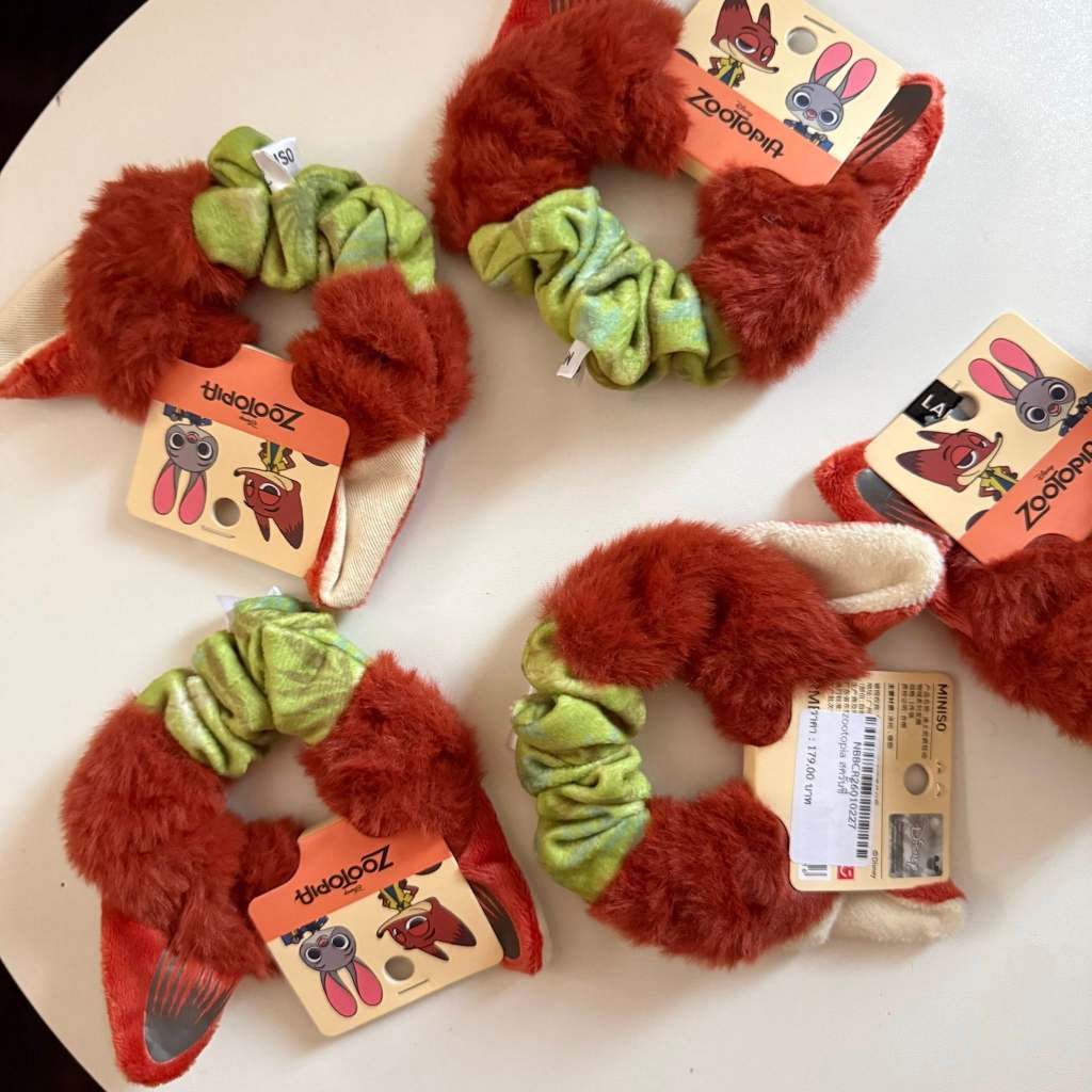 zootopia สครั้นชี่ ยางรัดผม ของแท้ พร้อมส่ง