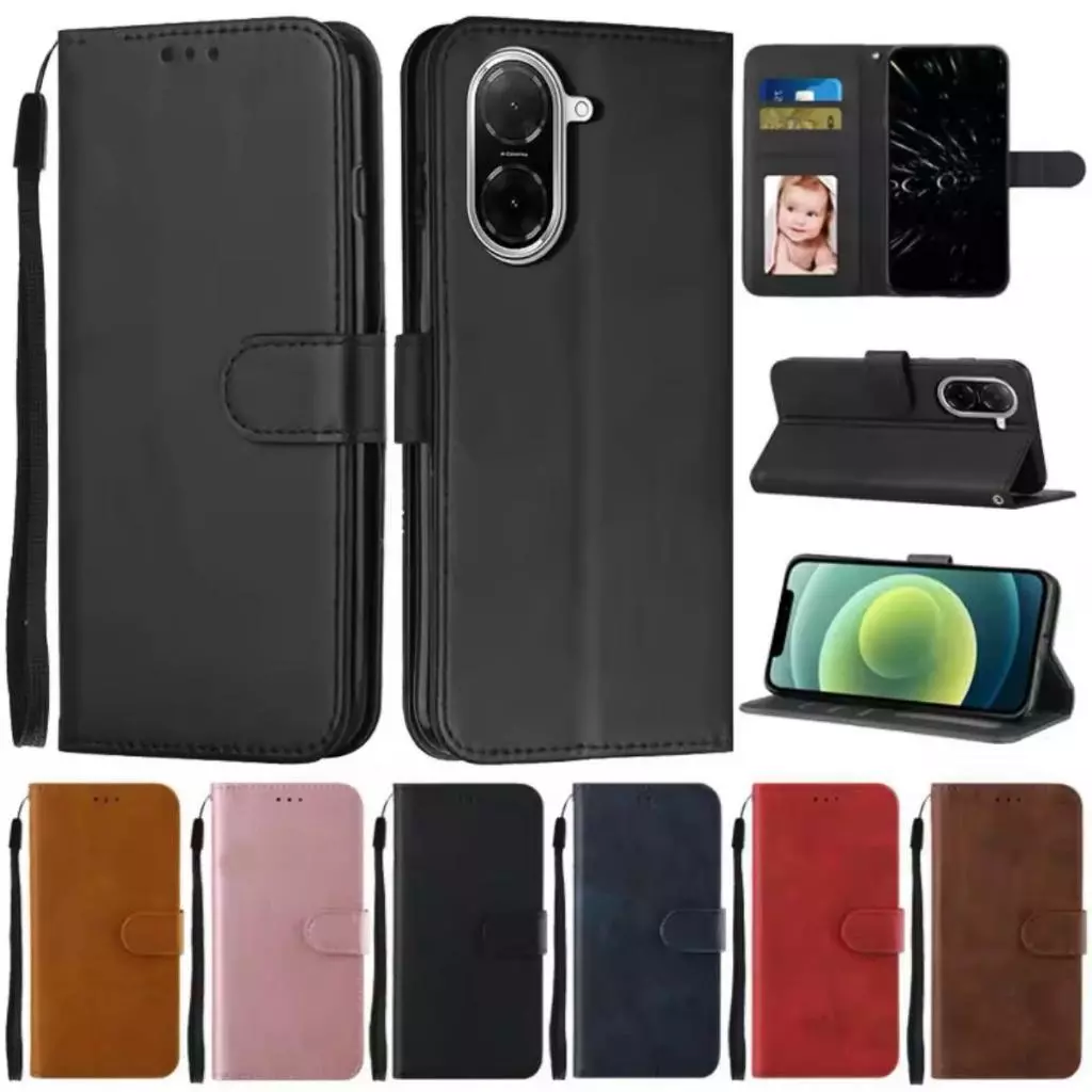 เคสฝาพับ ล็อคได้ สำหรับรุ่น Xiaomi Redmi A5 / Poco C71 เคสกันกระแทกฝาพับ พร้อมช่องใส่บัตร