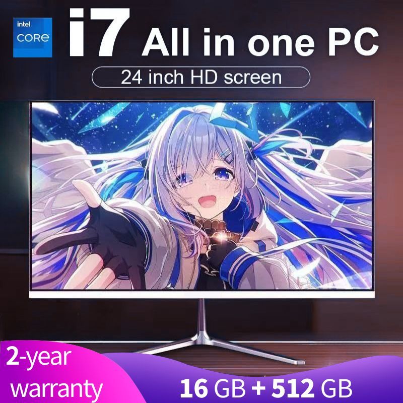 【ในสต็อก】 Intel Core i7-4700MQ All In One PC, สำนักงาน / ออกแบบ / เกม, แป้นพิมพ์ + เมาส์ฟรี, หน่วยความจำขนาดใหญ่หน้าจอHD