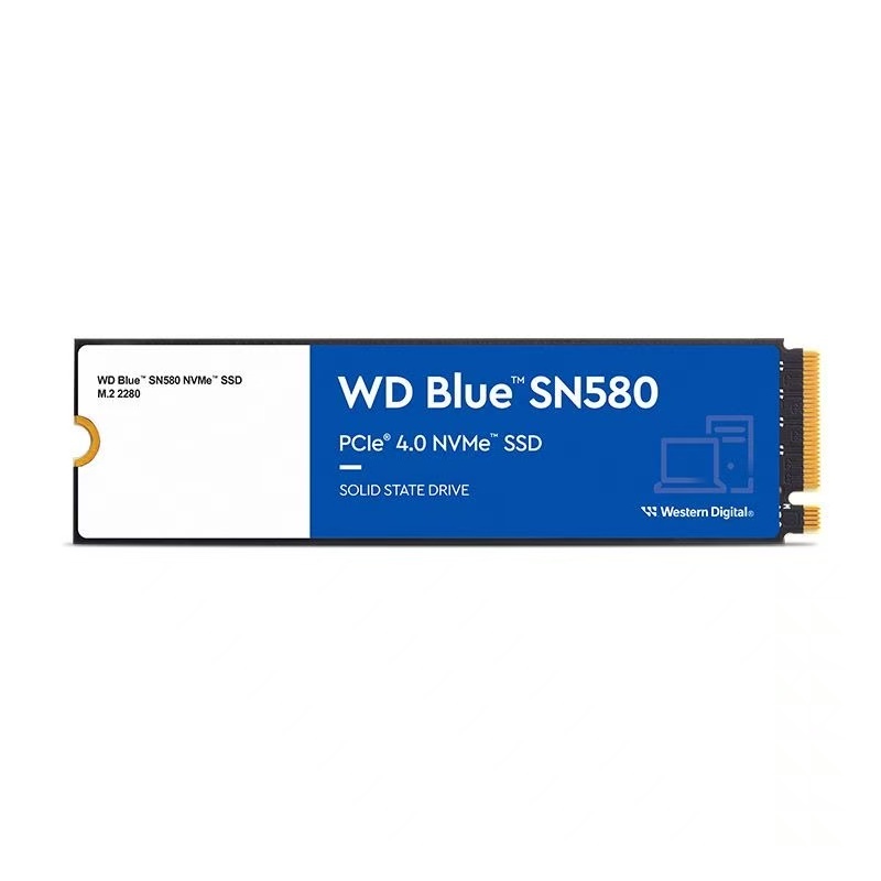 SSD WD Blue SN580 500GB M.2 PCIe4.0 NVMe ของใหม่ สำหรับโน้ตบุ๊ก/PC สตอเรจความเร็วสูง Made in China