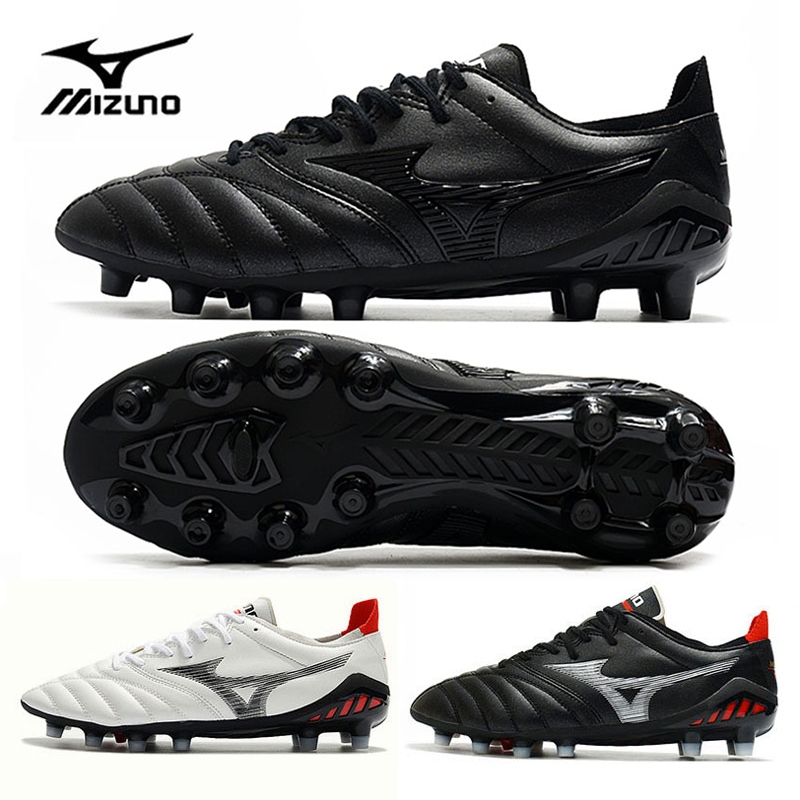 รองเท้าฟุตบอล MizunMorelia Neo 3 FG รองเท้าสตั๊ด น้ำหนักเบา กระชับเท้า ใส่เล่นทั้งสนามหญ้าจริงและหญ้าเทียม