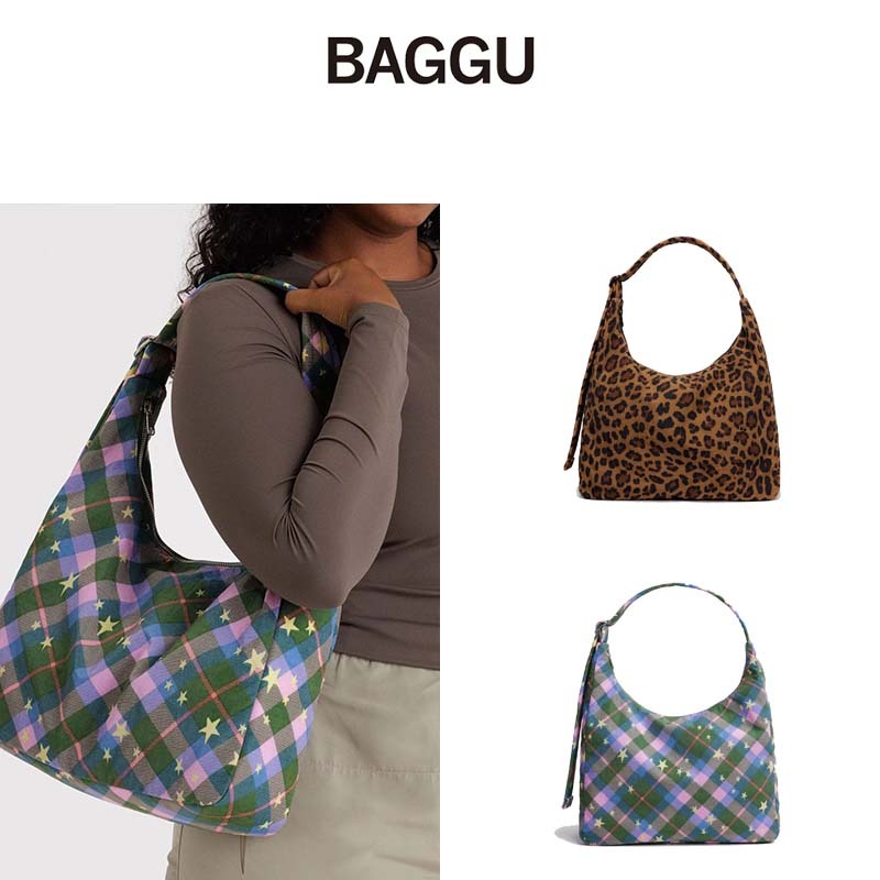 『BAGGU』🇭🇰 Baggu Small Nylon Sling Shoulder bag กระเป๋าสะพายนิ้วเล็กไนลอน