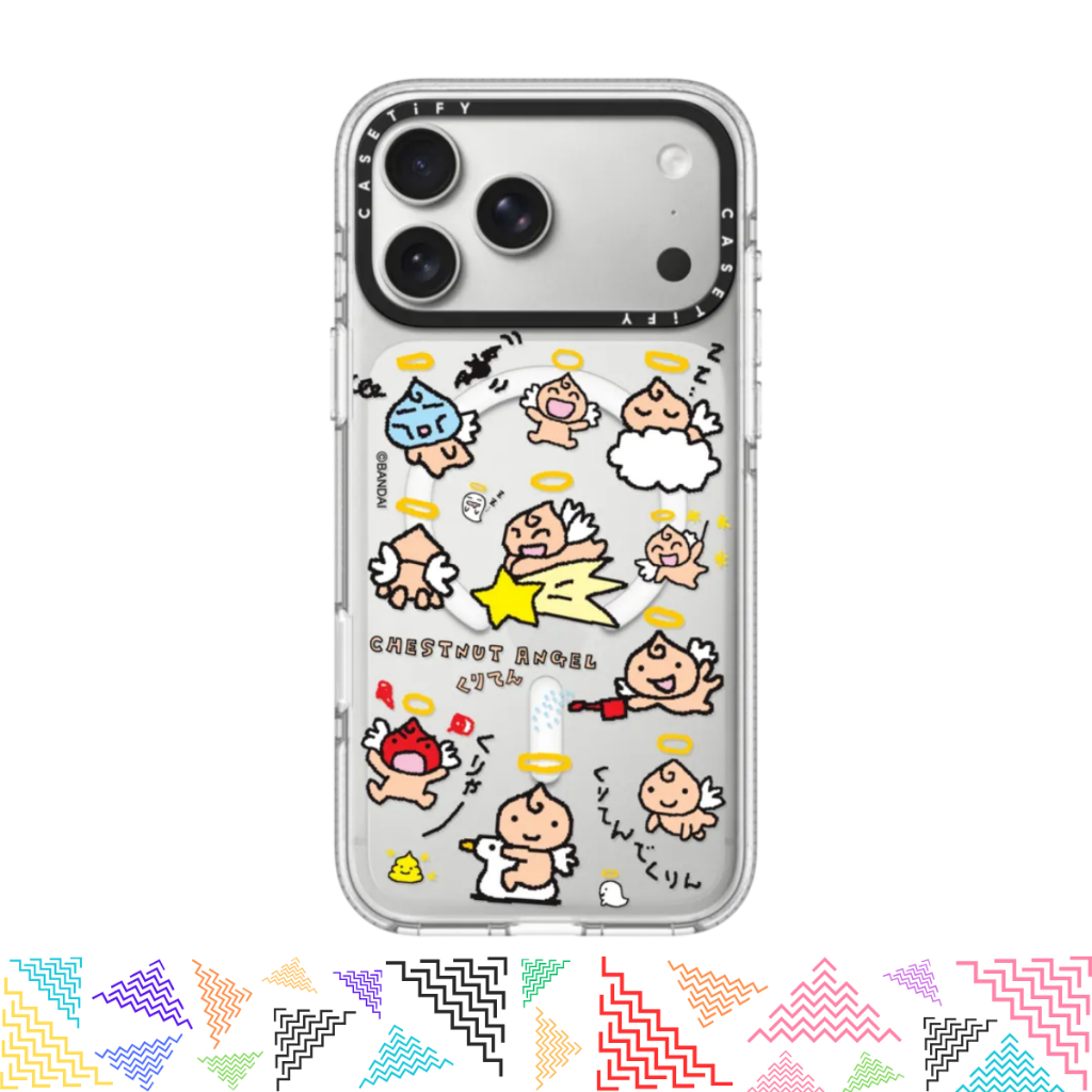 เคสมือถือ CASETiFY | Tamagotchi Chestnut Angel Medley Pattern Case [Tamagotchi] For iPhone Samsung แท้ พร้อมส่ง