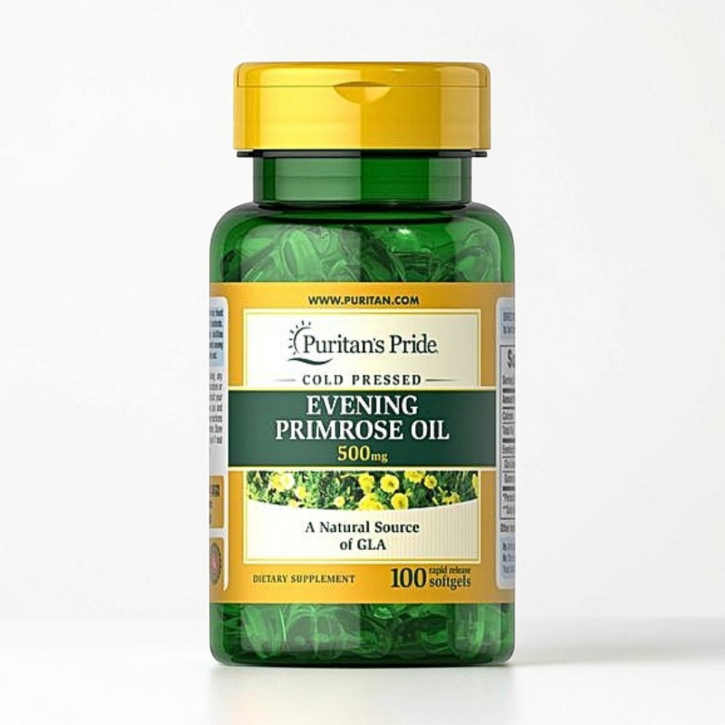 Puritan's Pride Evening Primrose Oil 500mg 100Softgels