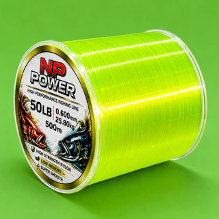 NP POWER สายเอ็นโหลดความยาว 500 เมตร ทนทาน ยืดหยุ่น น้ำหนักเบา หลากหลายสีสัน