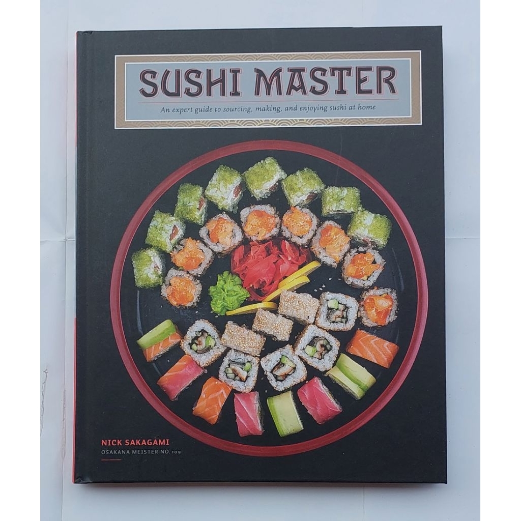 หนังสือ อาหาร ชูชิ SUSHI MASTER An expert guide to sourcing,making and enjoying sushi at home 168Pag