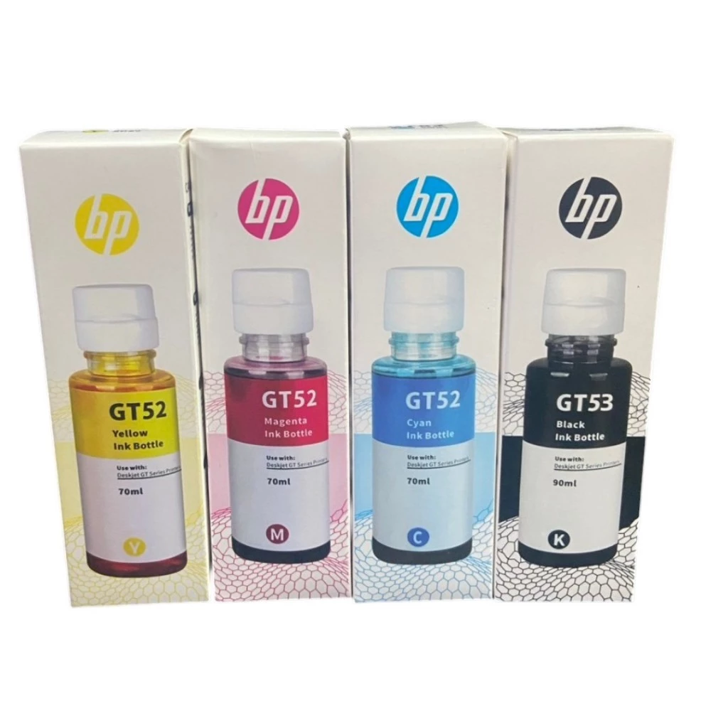 หมึกเติม พรีเมี่ยม ใช้กับเครื่องปริ้นเตอร์ HP INKJET GT51 GT53 GT52 52 53 รุ่น GT5810