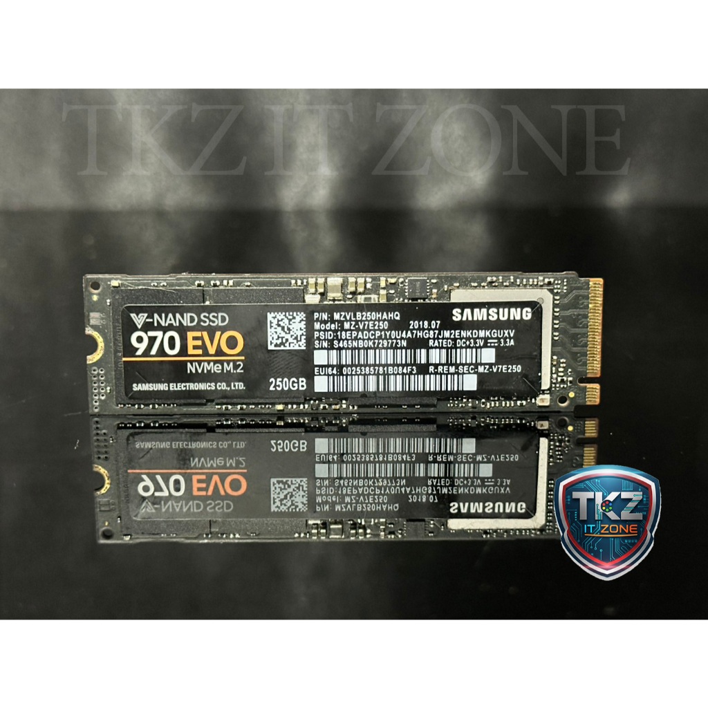 SSD (solid state drive) samsung 970 evo 250gb (SSD M.2 NVME gen3)