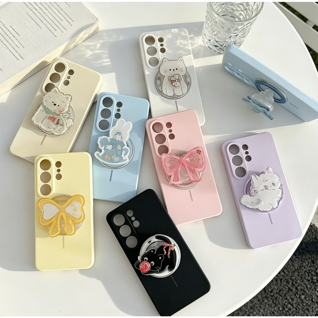เคสซิลิโคนนิ่ม กำมะหยี่ เคสมีแม่เหล็ก สำหรับ Samsung S26Ultra