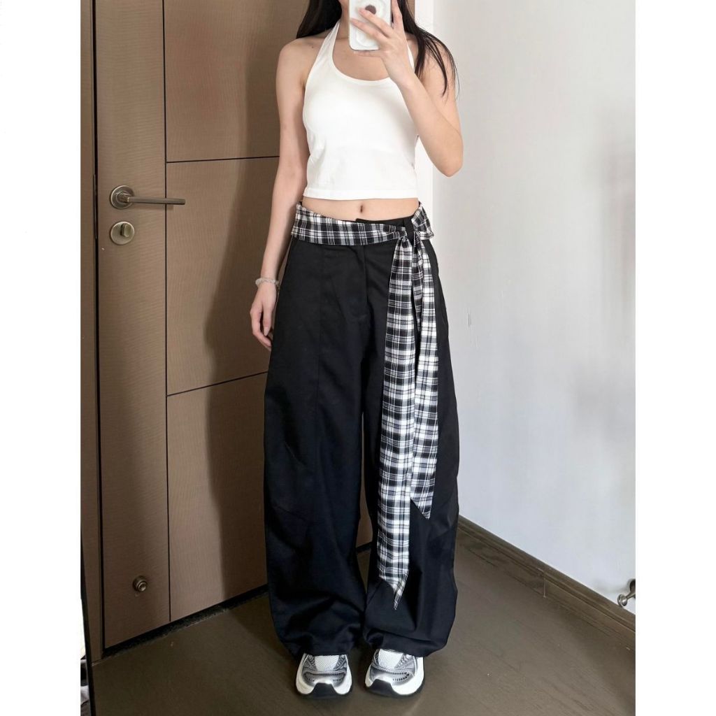 Women Pants High Waist Loose Straight Leg Pants for Women