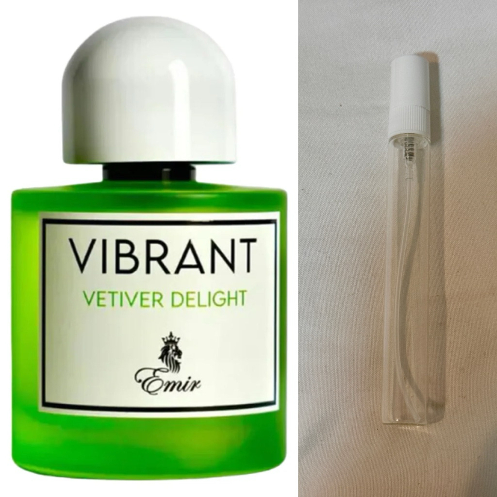 Vibrant Vetiver Delight PARIS CORNER for women and menแบบแบ่ง10มล