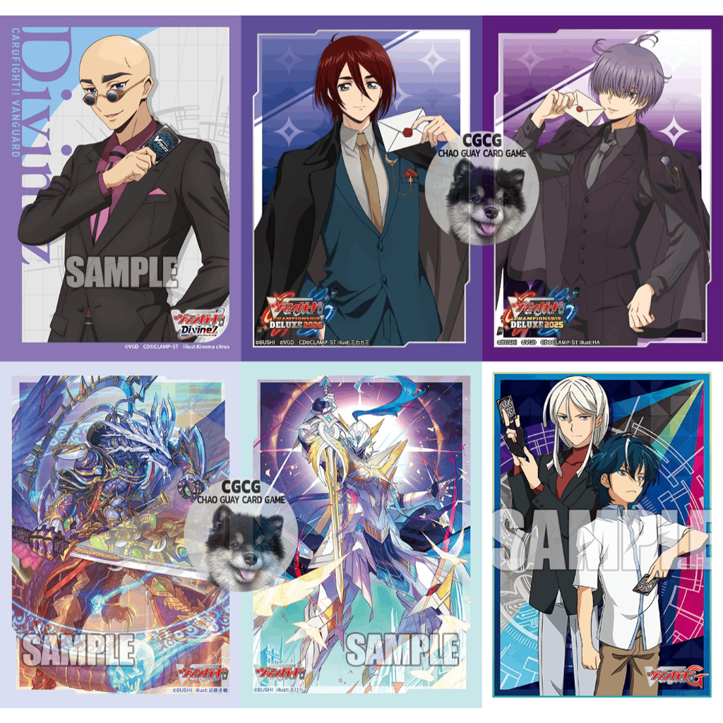 (พร้อมส่ง) สลีฟแวนการ์ด JP แยก 1 ซอง ของแท้ ญี่ปุ่น ติดบูชิ Bushiroad Vanguard Sleeve 4 ซอง เศษสลีฟ