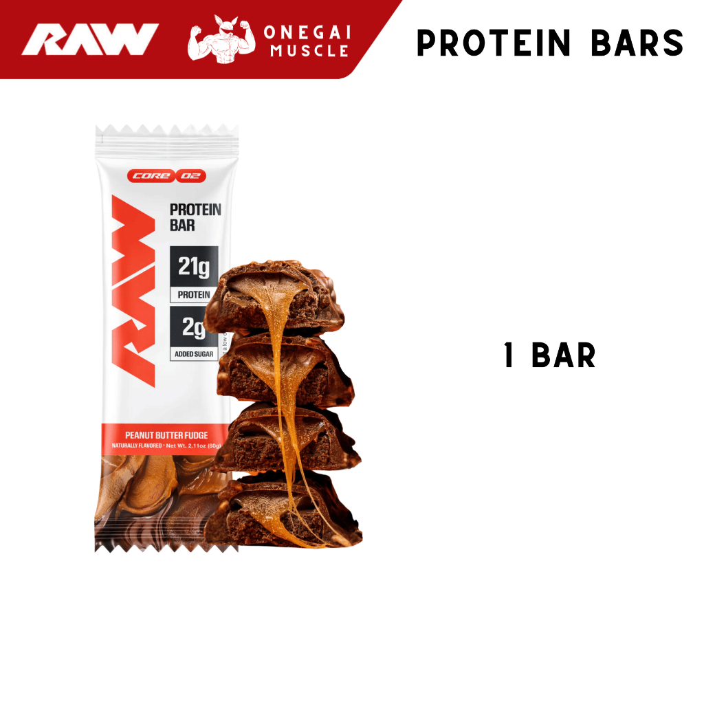RAW Protein Bar 1 ชิ้น, Protein Bar, Raw nutrition, CBUM