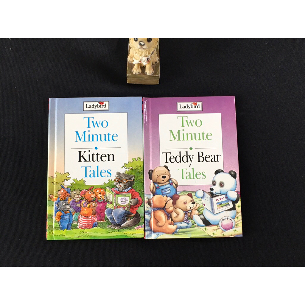 Two Minute Tales Ladybird ; Teddy Bear Tales, Kitten Tales หนังสือเด็กภาษาอังกฤษ (มือสอง/Pre-owned) 
