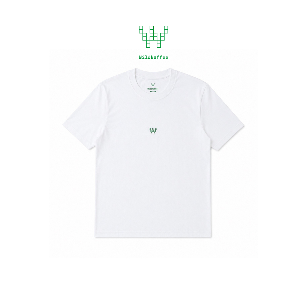 เสื้อยืด Wildkaffee Roastery | Oversize Tee | ปักโลโก้ W | Cotton 100% | Designed for Coffee Enthusiasts