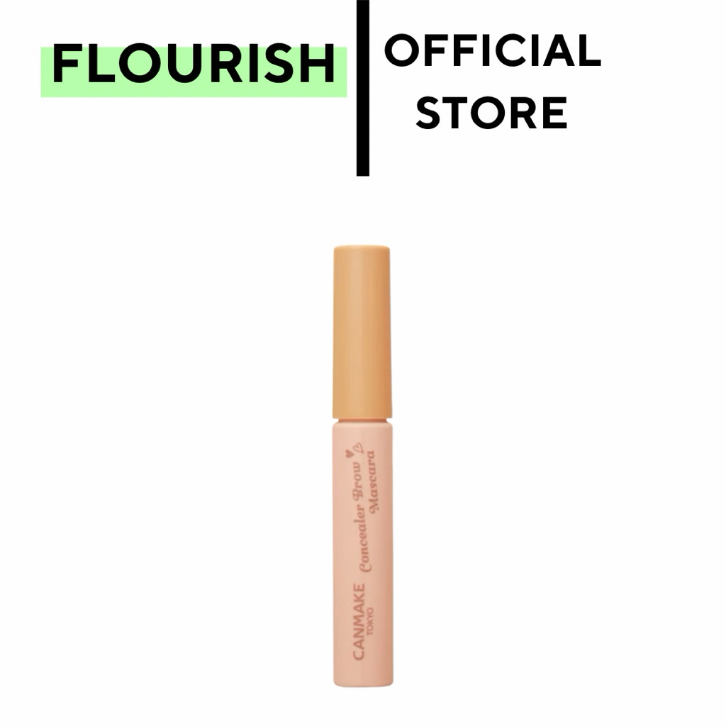 🩵Canmake Concealer Brow Mascara มาสคาร่าคิ้วสีเบจ [02]