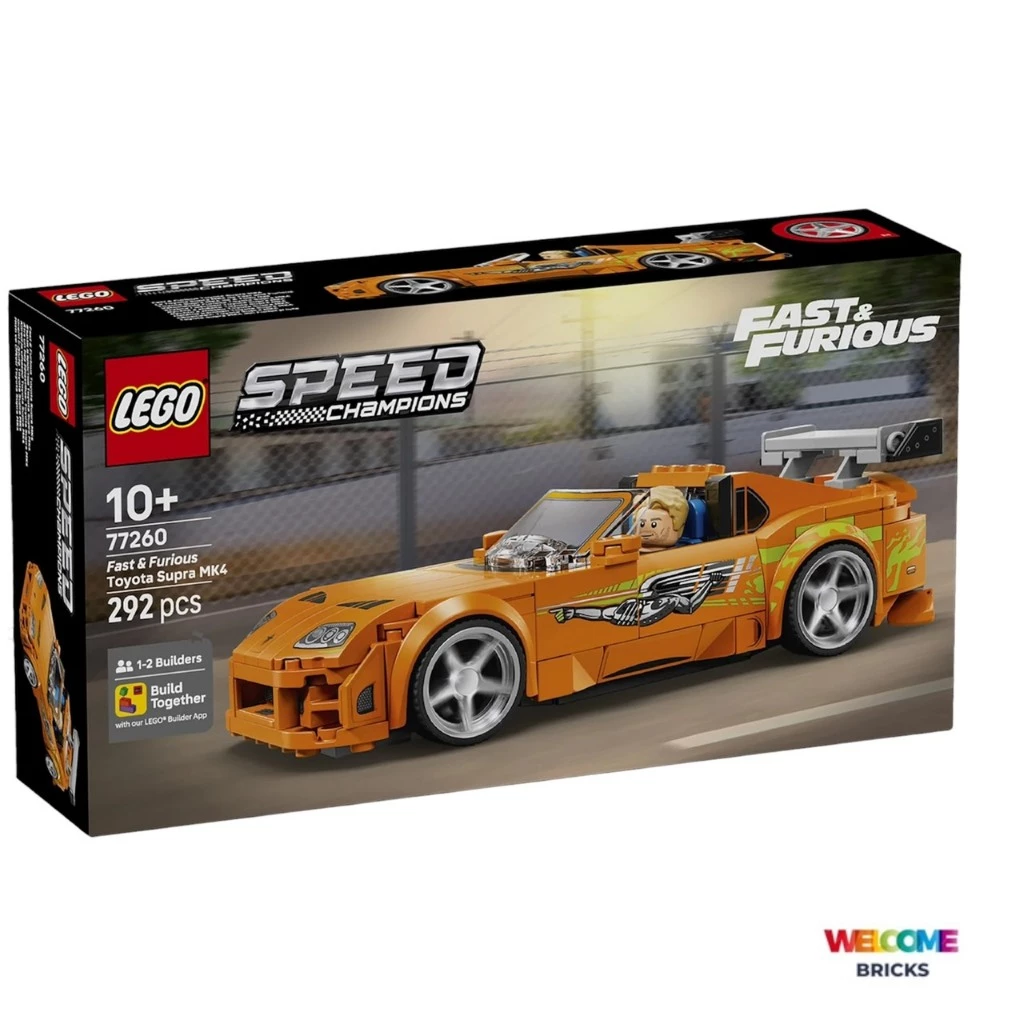 Lego Speed champions 77260 The Fast and The Furious Toyota Supra MK4 สินค้าใหม่ ของแท้ 100%