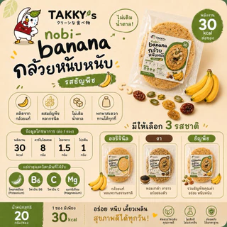 [New🔥] Nobi-Banana กล้วยหนึบหนับ