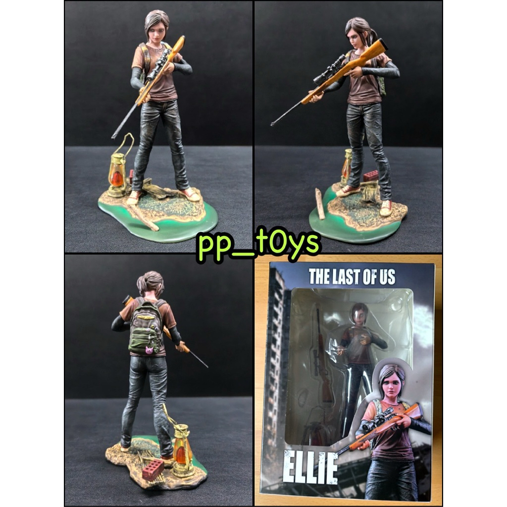 The Last of Us Part I Ellie Williams Rtoys 8” figure 1:8 statue (TLOU)