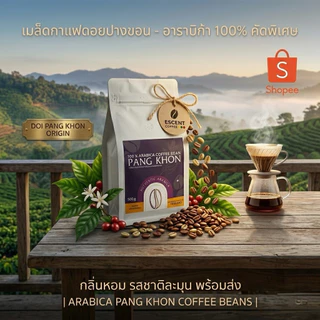 เมล็ดกาแฟอาราบิก้าแท้จากดอยปางขอน จังหวัดเชียงราย คัดสรรคุณภาพเยี่ยม