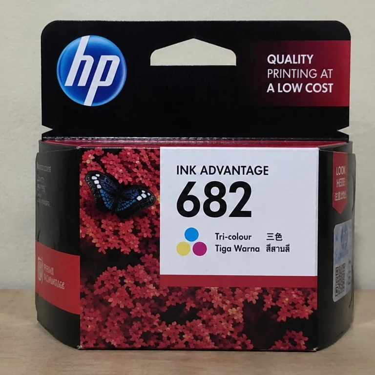 ตลับหมึก HP 682 CO Original Inkjet ของแท้ 100% มีรับประกันศูนย์ HP